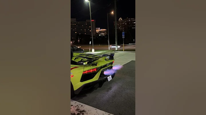 LAMBORGHINI SVJ W/ GINTANI EXHAUST