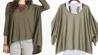 Beginner Sewing - High Low Tunic Pattern