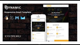 Dynamic - Responsive Email Template | Themeforest Templates