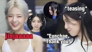 Famous ITZY Yuna took LE SSERAFIM Eunchae advice on how to tease her unnies Wealth