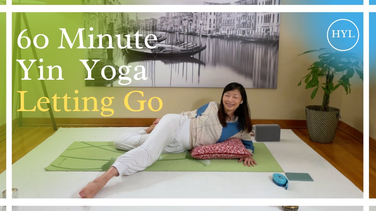 60 Minutes Yin Yoga | Lower Back Care | Letting Go - YouTube