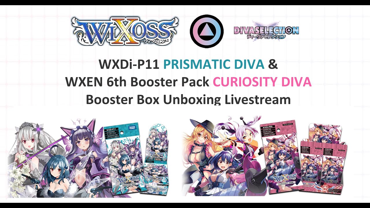 prismatic divas booster box Cardfight Vanguard: Divas' Festa Includes Center LRIGs for Hanayo and Midoriko WXDi-P11 PRISMATIC DIVA & WXEN
