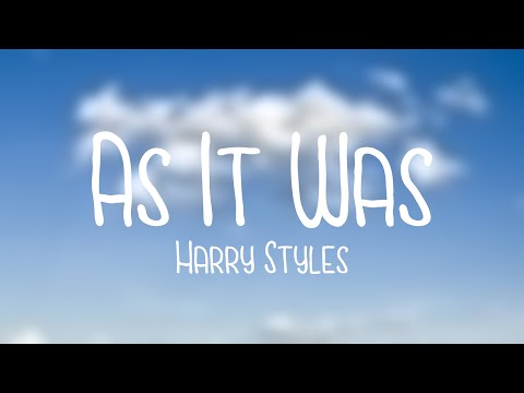 As It Was – Harry Styles [Lyric Video] 🍁
