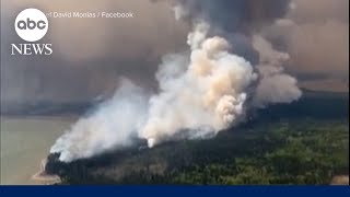 Wildfires in Canada trigger air quality alerts across the Midwest