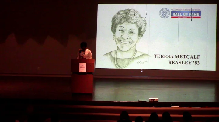 Teresa Metcalf Beasley '83 inducted into VASJ Hall...