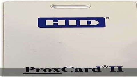 HID 1326LSSMV HID 1326 PROX CARD II WEIGAND (25 Pack)