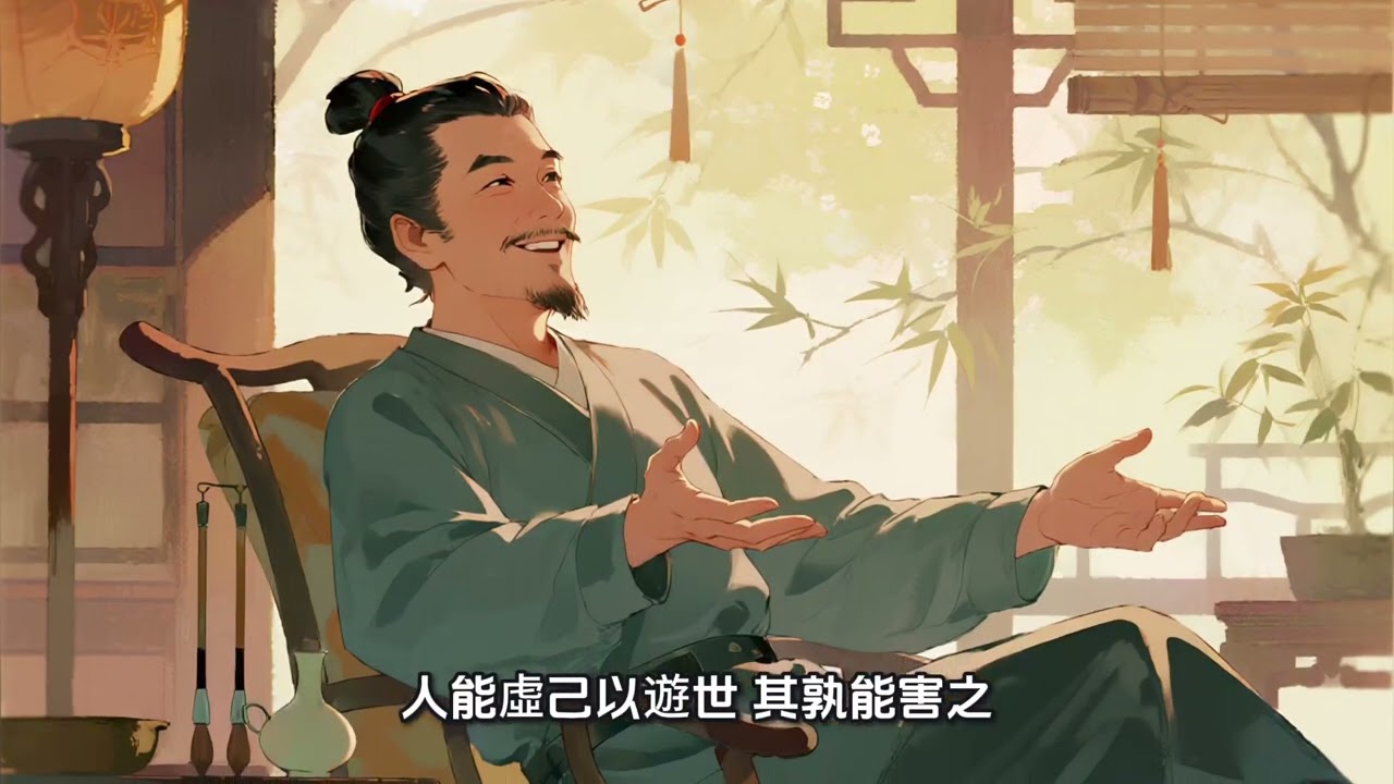 活得太累？解析《莊子》虛舟寓言：把自我 Ego 縮小，世界就傷不到你。