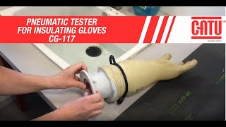 Catu Pneumatic Tester For Insulating Gloves Cg117 Eng