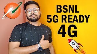 Bsnl 5G Ready 4G Launch Latest Update News | tech Talks San