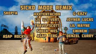 Sicko Mode Remix - Lil Uzi Vert, Xxxtentacion, Aap Ferg, Joyner Lucas, Eminem, G-Eazy More