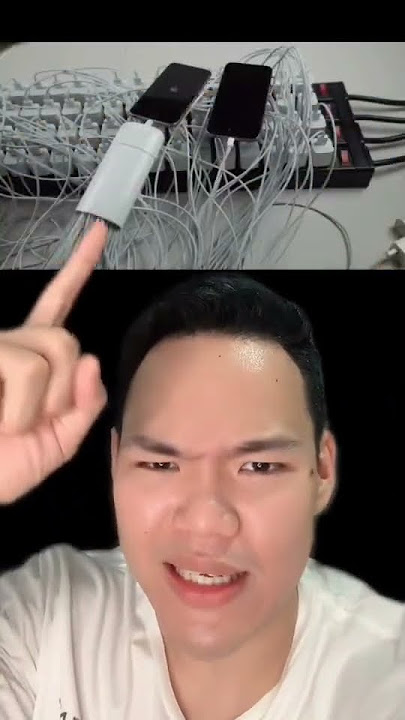 Charging your phone using 100 chargers ⁉️ That's crazy ‼️ Will it explode ⚠️😱 #Shorts #YouTubeShorts