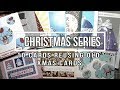 Christmas Series 2017 - 10 Cards Using Recycled Cards