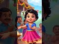 யானை யானை அழகர் யானை (Yaanai Yaanai Azhagar Yaanai)| Tamil Elephant Nursery Rhymes for Kids | Shorts