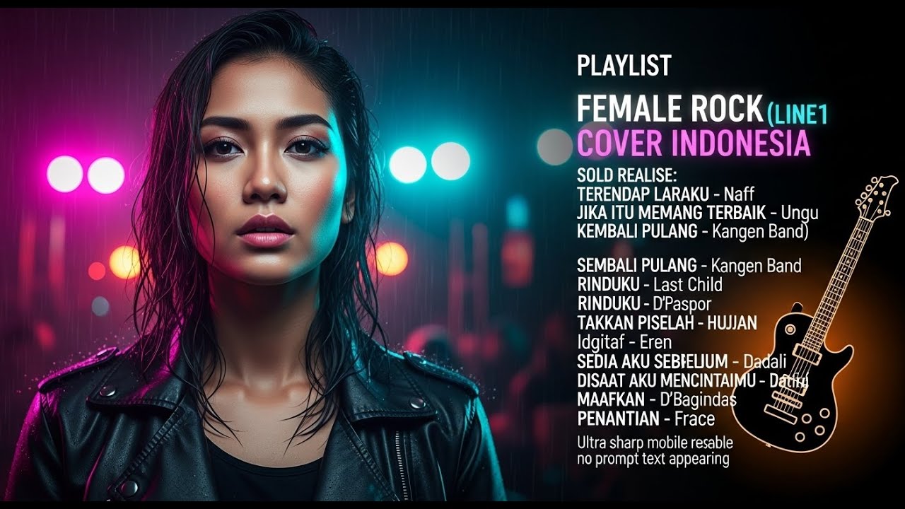 Galau Indonesia 10 Hits Versi ROCK Power Female