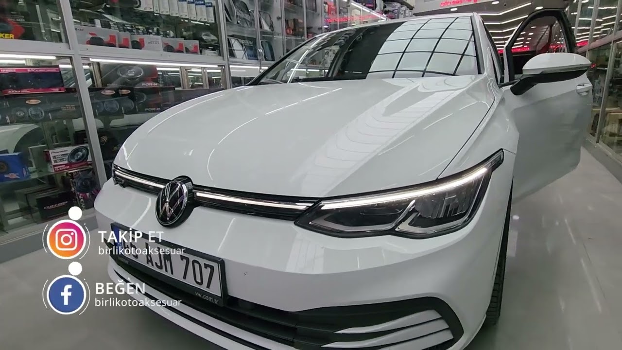 2022 Volkswagen Golf 8 Impression // Ön Arka Park Sensörü, Katlanır Ayna,  Led Panjur