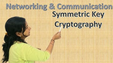 Symmetric Key Cryptography |Networking and Communication |Cybersecurity| Ask Concept Builder