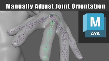 Manually Adjusting Joint Orientation