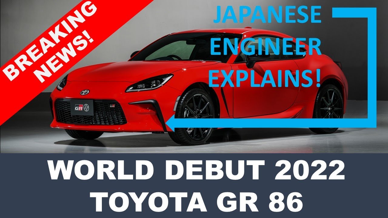 BREAKING NEWS! TOYOTA INTRODUCES THE 2022 GR 86 - World Debut of the Highly Anticipated Sports Coupe