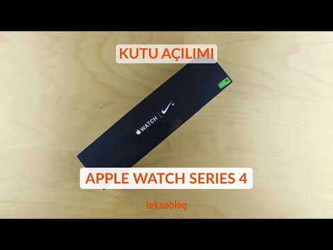 Apple Watch Series 4 Kutusundan Çıkıyor