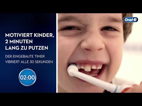 Oral-B Junior elektrische Zahnbürste für Kinder ab 6 Jahren