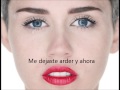 Miley Cyrus - Wrecking Ball Subtitulado al Español