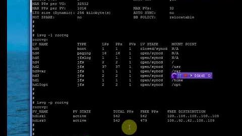 Mirroring a rootvg - Part 1