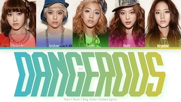 f(x) (에프엑스) Dangerous Color Coded Lyrics (Han/Rom/Eng)