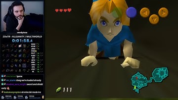 5 Player Fully Randomized Ocarina of Time Multi World Run | ALLsanity!