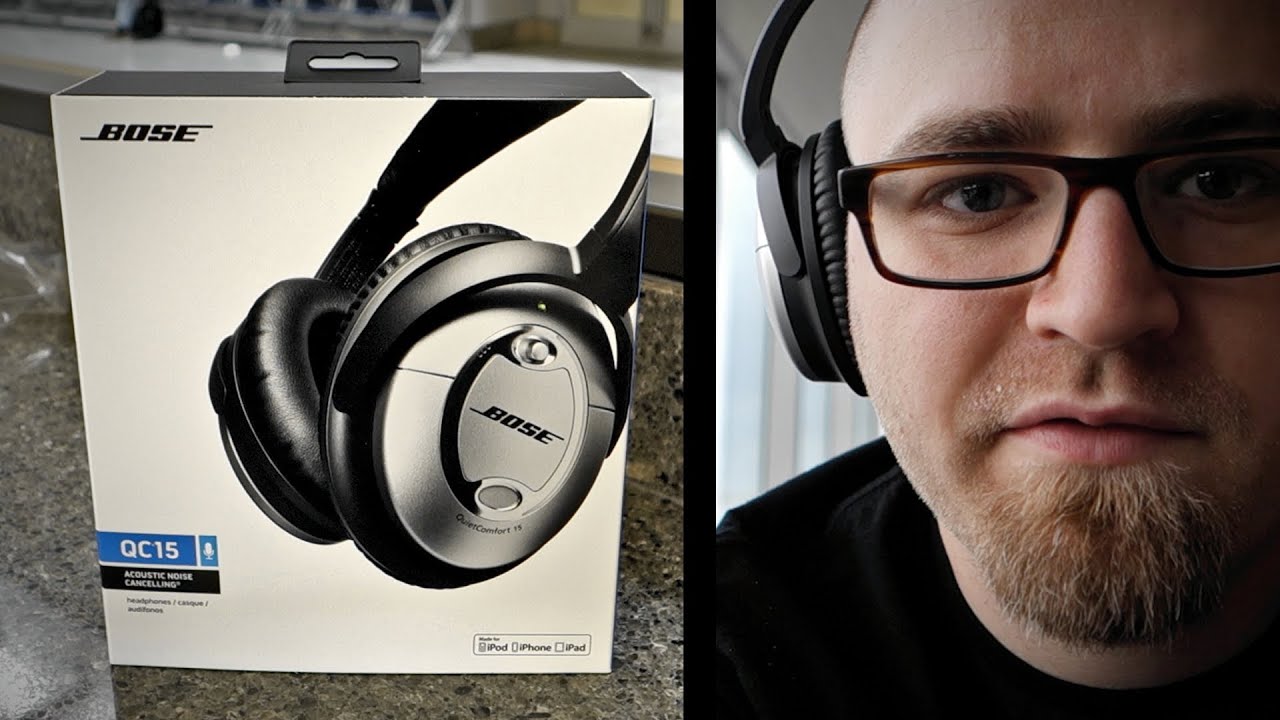 Bose QC15 Unboxing - At the Airport! YouTube