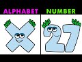 Adrians spanish alphabet lore but number lore  alphabet lore  animation