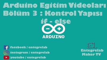 Arduino Dersler - Bölüm 3: Kontrol Yapısı - Arduino if - else Şartı