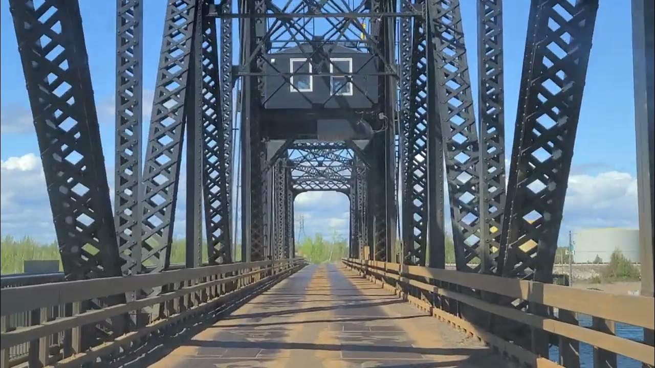Little Current Swing Bridge (Ontario, Canada) YouTube