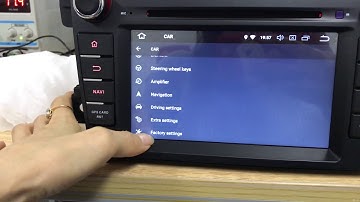 Idoing cardvd Mazda CX-7 canbus setting
