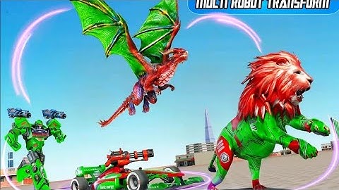 Dragon Robot Car Game - Robot Transform in Game
