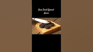 Toast Spread ASMR 🍪 Satisfying #asmr #toast #satisfying #ai #relaxing #shorts #oddlysatisfying