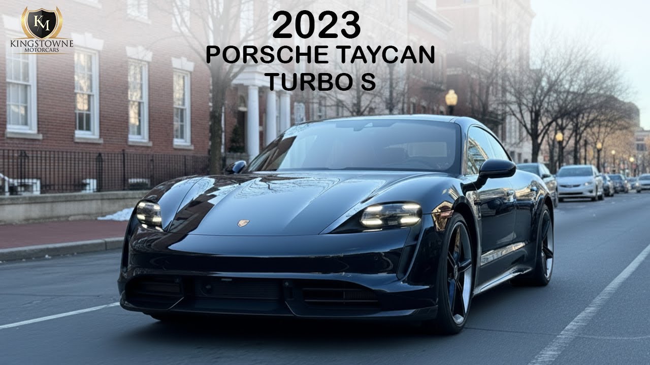 2023 PORSCHE TAYCAN TURBO S | $215K MSRP • TURBO S PERFORMANCE • ELECTRIC LUXURY SEDAN