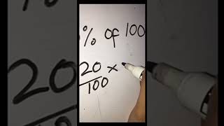 How to Count Percentage (Basic Math) Cara Mengira Persentasi