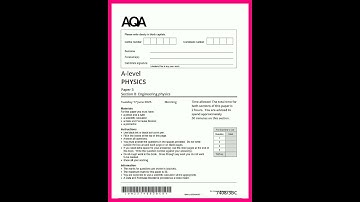 a level aqa 2025 physics paper 3 section b engineering physics video