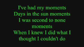 Video thumbnail of "Emerson Drive- Moments lyrics"