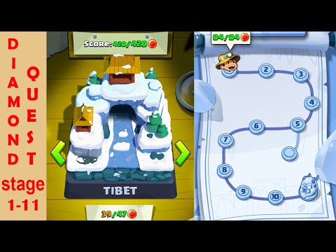 Diamond Quest Tibet Stage 1-11