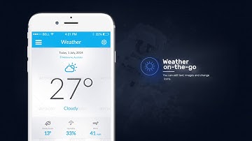 Phone App Presentation Template After Effects Template