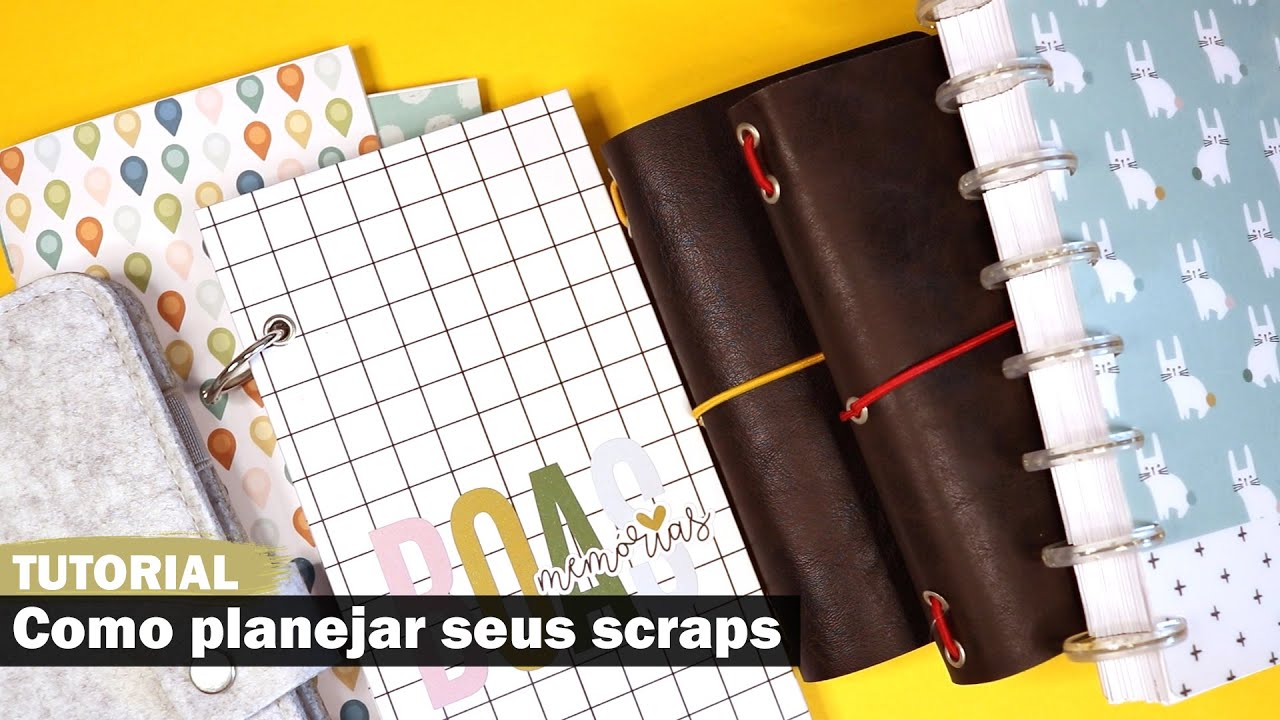 Como planejar seus scraps | Scrapbooking