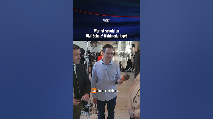 Wer ist schuld an Olaf Scholz' Wahlniederlage? | heute-show #shorts