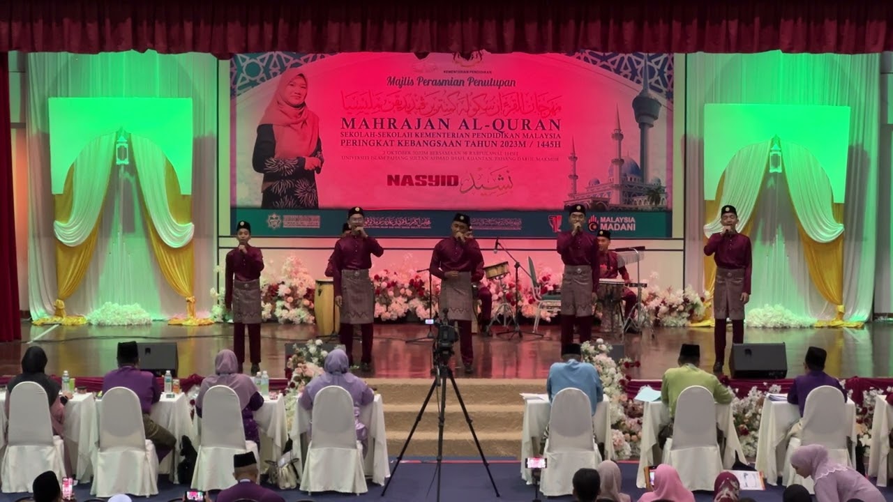 Nasyid MQSS Kebangsaan 2023 (SM) - AR-RIDHWAN (Kelantan)