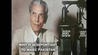 Why is it important to make pakistan/in the words and voice of  Quaid e Azam