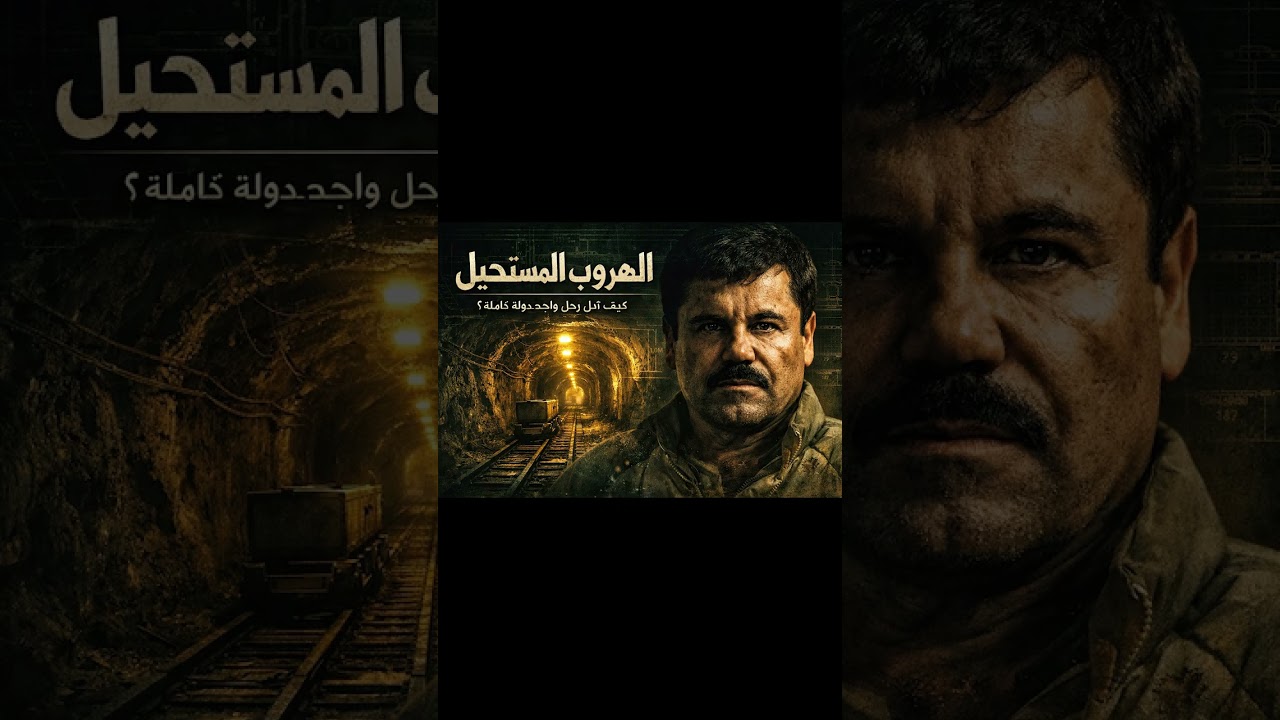 الهروب الذي أحرج دولة كاملة | كيف اختفى إل تشابو من أقوى سجن في 20 دقيقة؟