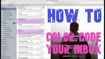 COLOR Code your Email Inbox