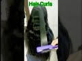 Hairstyle curlyhair curls with straightner youtubeshorts
