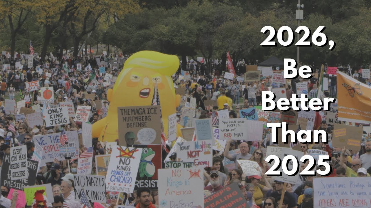 2026 год, станьте лучше, чем в 2025 году.