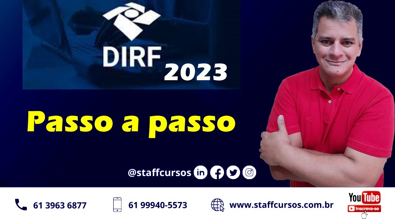 DIRF 2023 - PASSO A PASSO #staffcursos #DIRF #esocial #departamentopessoal #rh